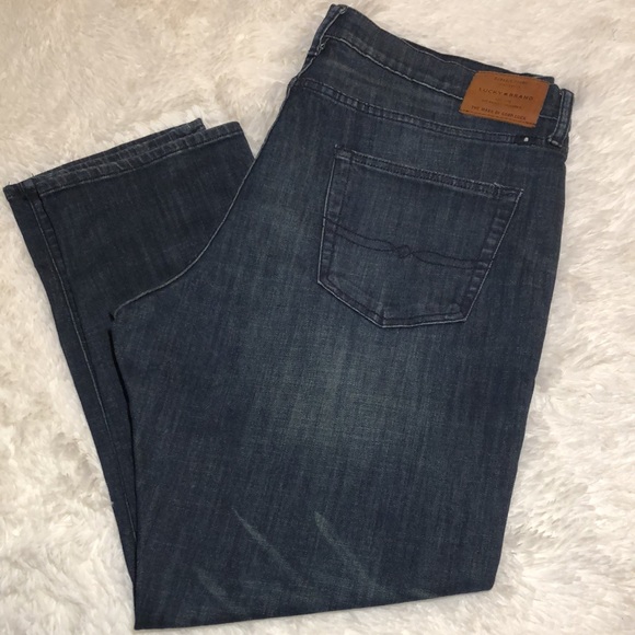 Lucky 🍀 Brand Jeans 👖 Los Angeles California Men’s 40/30 The Mark of Luck - Picture 2 of 7